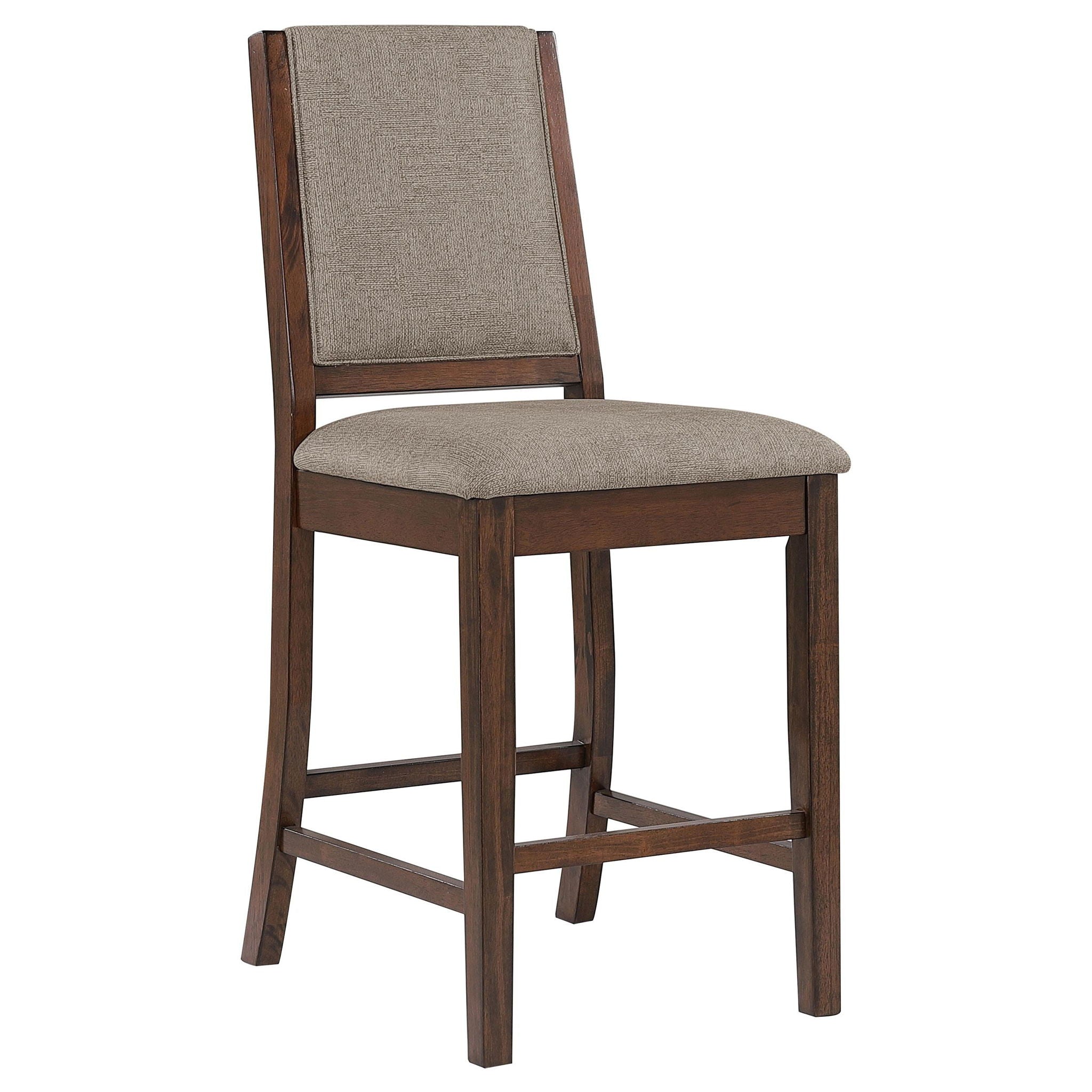 Patterson Upholstered Counter Chair Mango Oak (Set of 2) - Atlantic Fine Furniture Melbourne FL