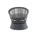 Modern Swivel Wicker Lounge Chair With Round Design