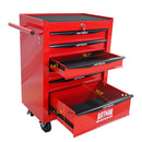 Rolling Metal Tool Chest With Drawers, Steel Storage Cabinet With Ball Bearing Slides