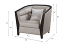 Zemocryss - Chair - Beige Fabric - Atlantic Fine Furniture Inc