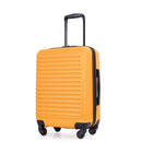 20" Carry On Luggage Lightweight Suitcase, Spinner Wheels