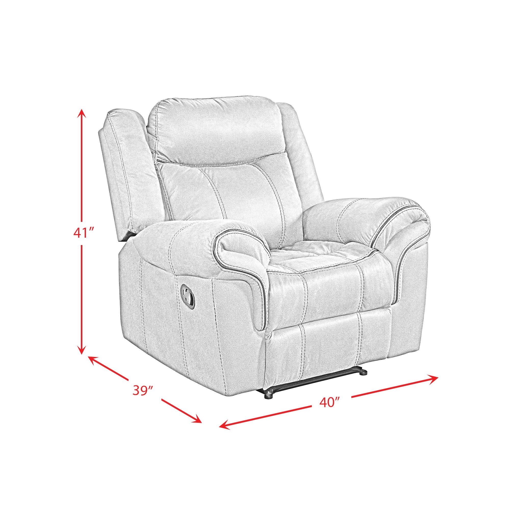 Sorrento - Glider Recliner - Atlantic Fine Furniture Melbourne FL