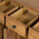 Farmhouse Cabinet Natural Wood