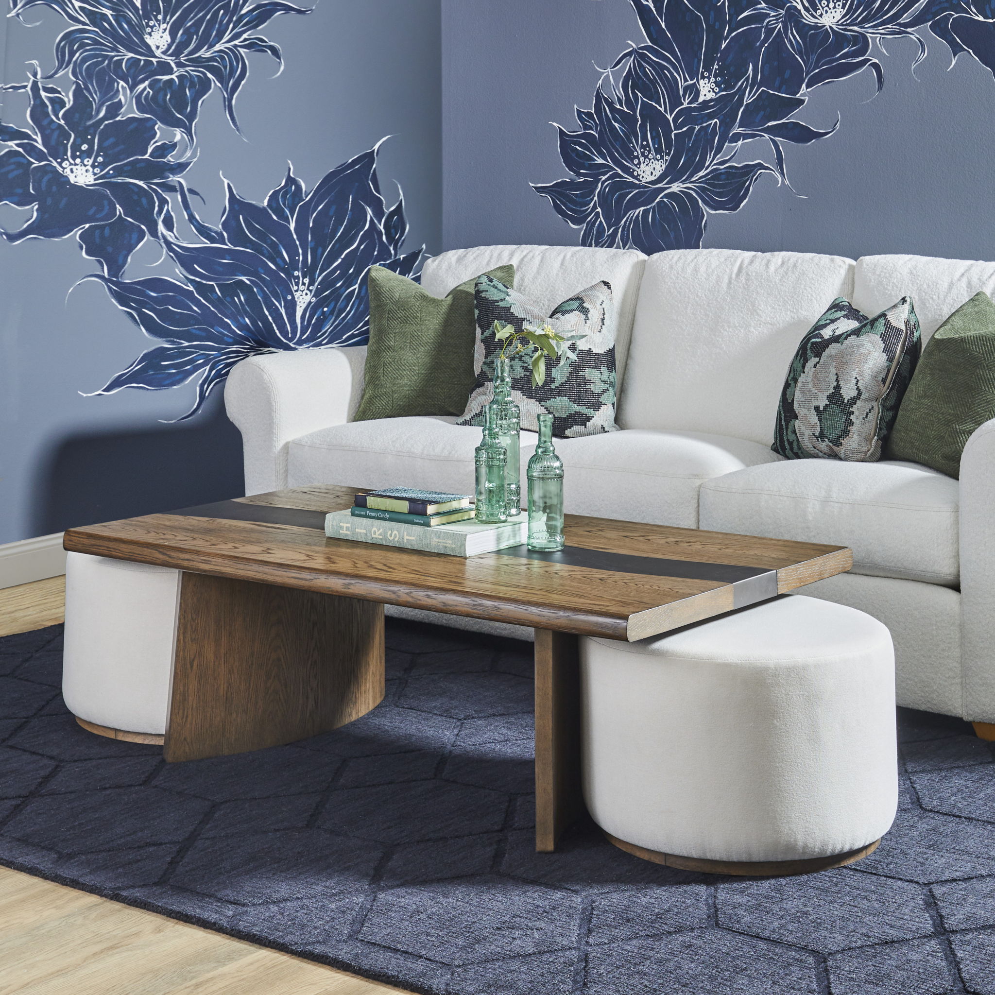 Lyra - Rectangular Coffee Table - Dark Brown