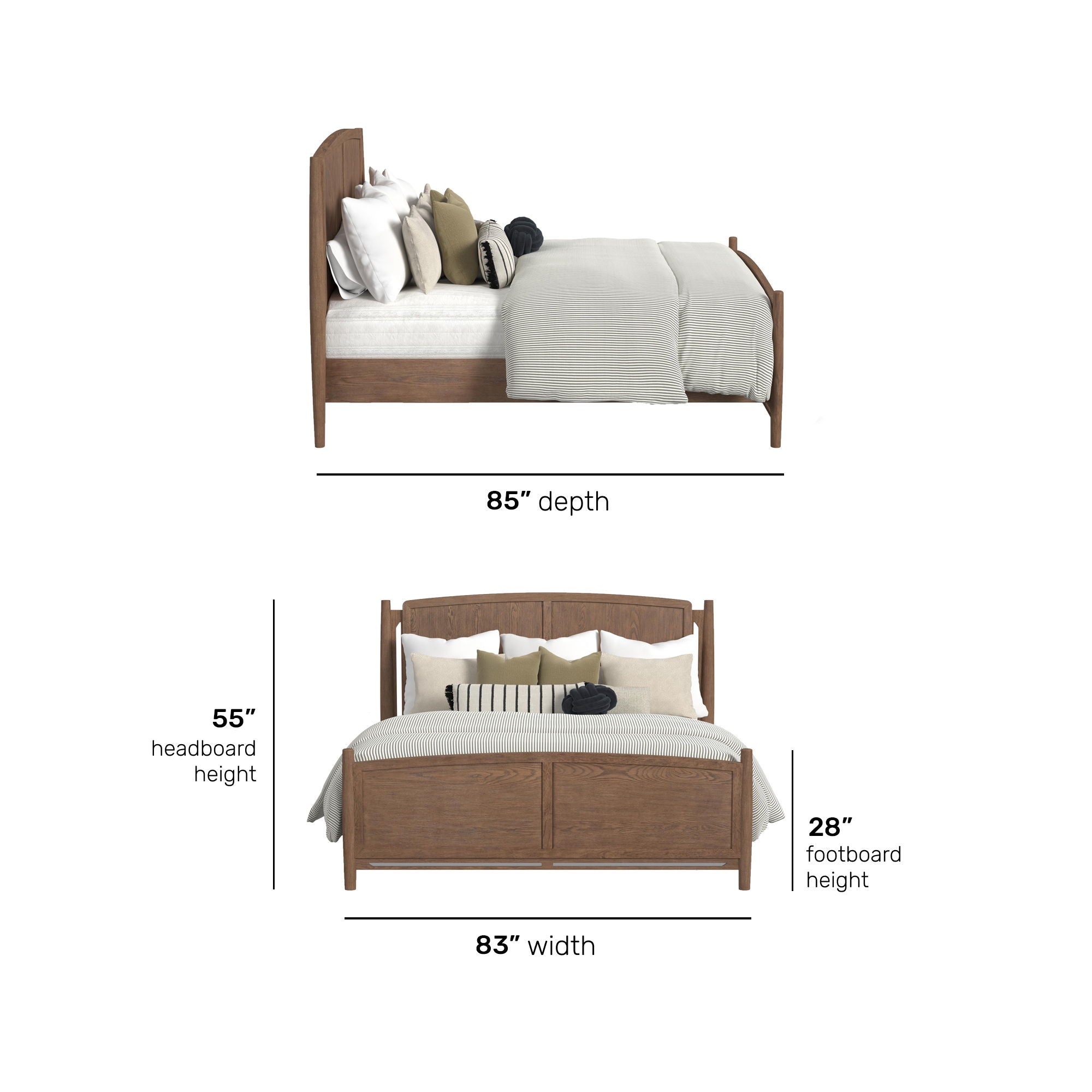 Verona - Panel Bed