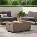 Contemporary Outdoor 40,000 Btu Propane Fire Pit