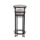 Wesley - Plant Stand - Black / Red