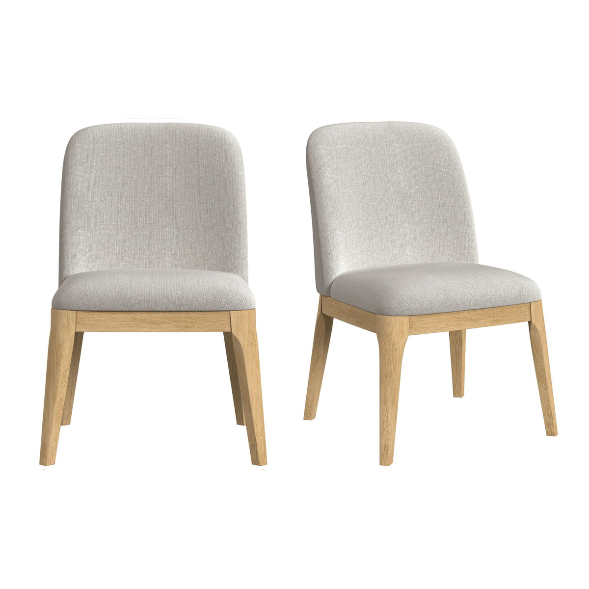 Rosalie Dining Side Chair (Set of 2) in Black by Elements International