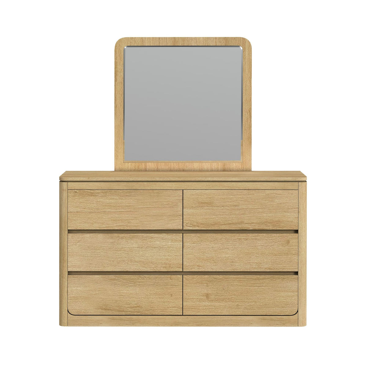 Rosalie Dresser And Mirror Set in Black by Elements International, view 12