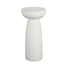 Magnesium Oxide Plant Stand - White