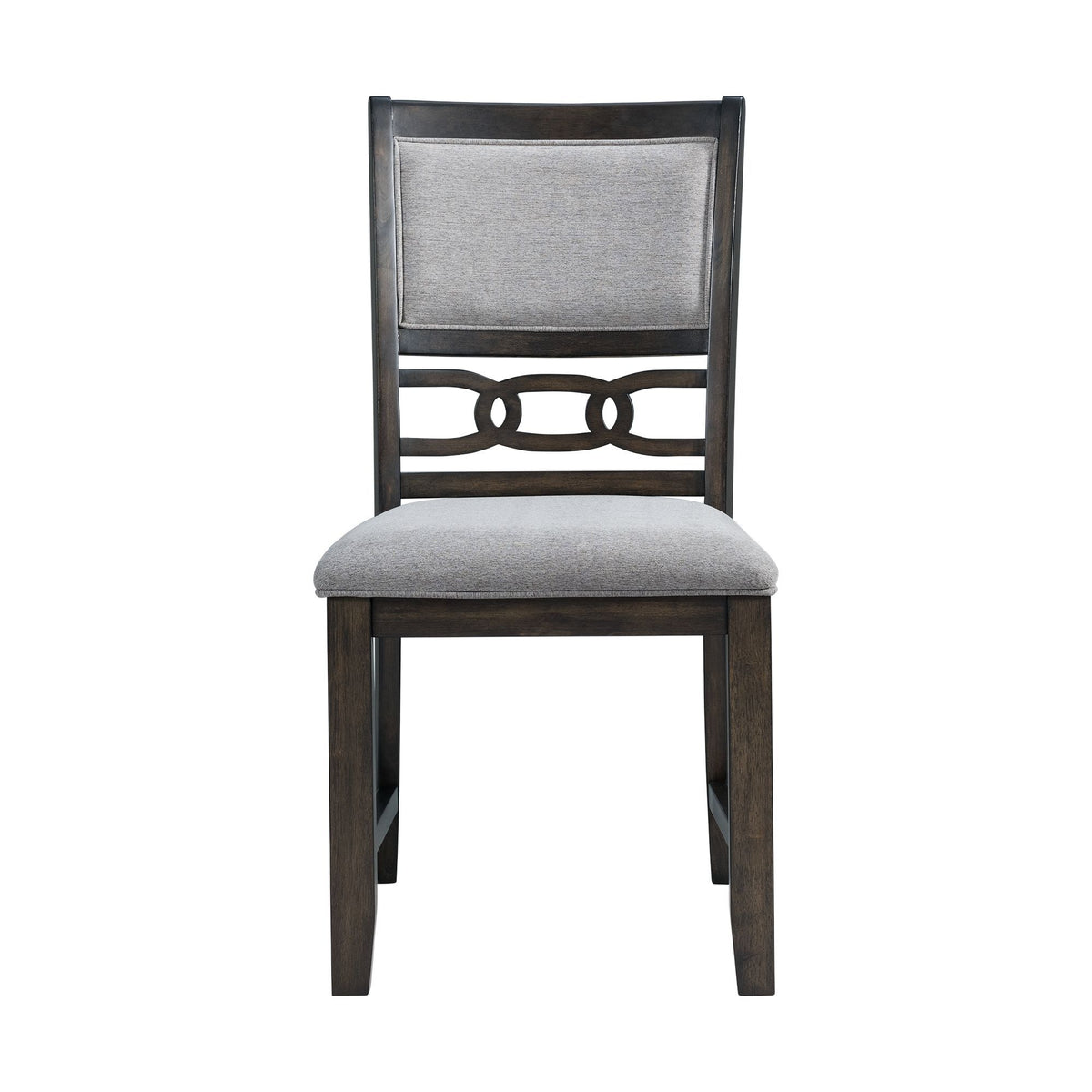 Amherst Side Chair (Set of 2) in Dark Brown by Elements International, view 25