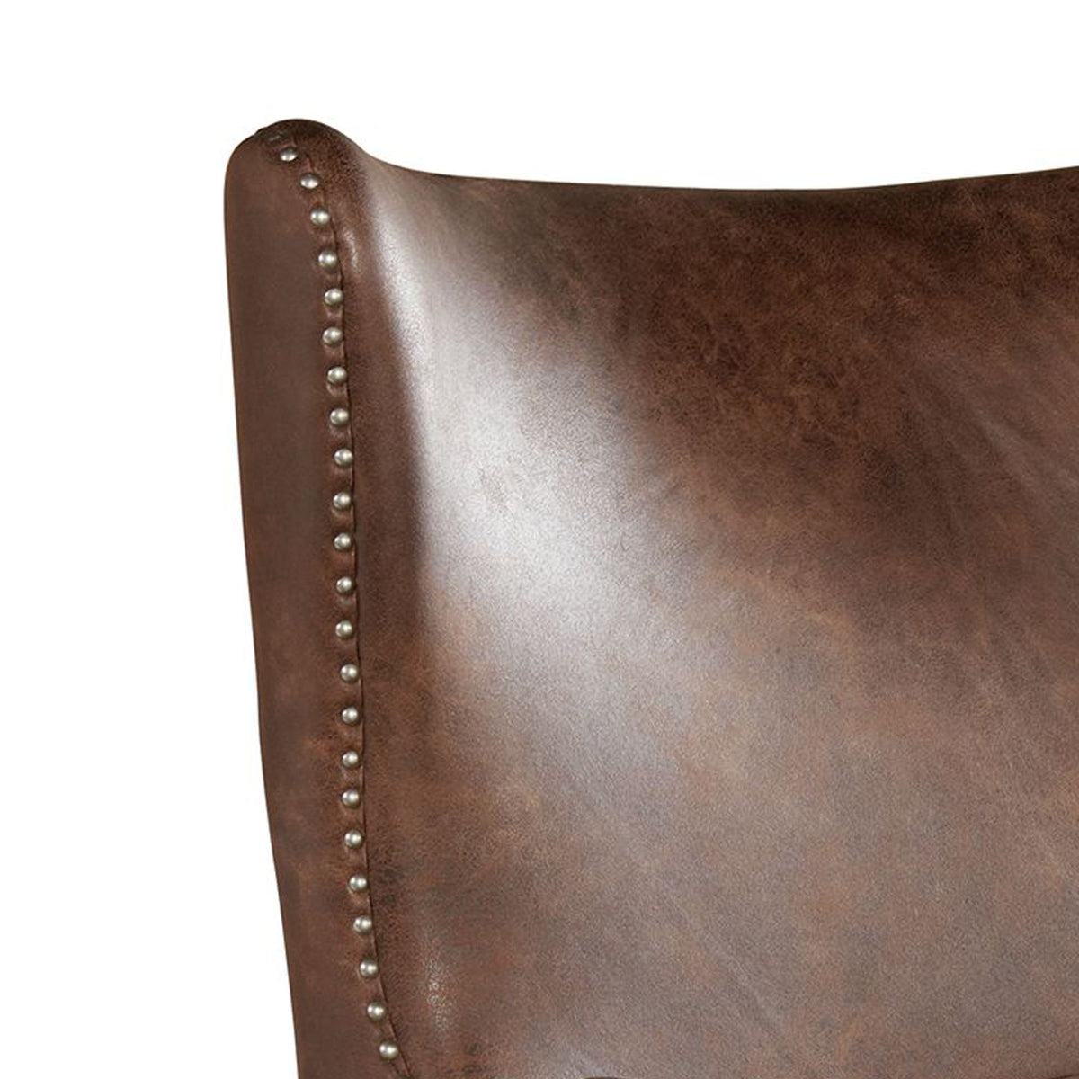 Kori (724) Chair With Chrome Nails in Sierra Toffee by Elements International, view 8