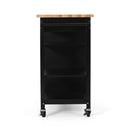 Contemporary Design Kitchen Cart With Wheels