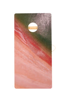 4X2 Ft Large Size Cornhole Board (Set of 2), Outdoor Game Board Set With 8 Bean Bags, Perfect For Lawn, Backyard, Beach, Park - Navy / Red / Brown