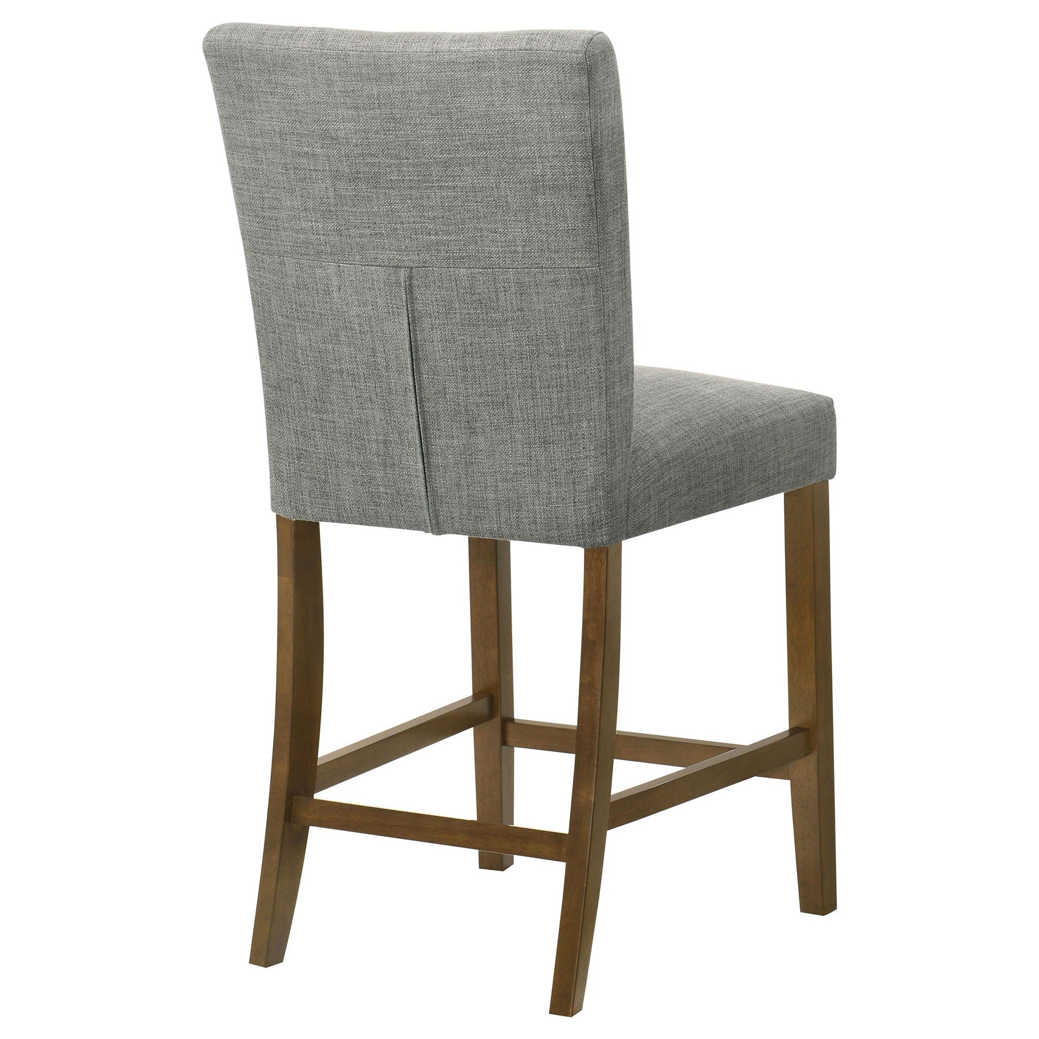 Paxton Upholstered Counter Height Dining Chair Grey (Set of 2) - Atlantic Fine Furniture Melbourne FL