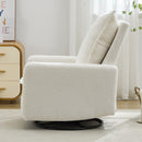 Swivel Rocker Glider Recliner, Rocking Chair Nursery For Living Room