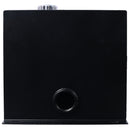 Heavy Duty Hydraulic Fluid Tank 10 Gal Steel Reservoir With Strainer, Gauge & Breather Cap For Tractors & Trucks - Black