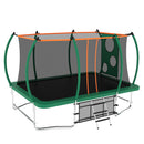 Outdoor Square Trampolines For Kids Adults Long Rectangular Tumbling Trampoline