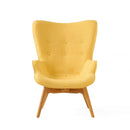 Mid Century Modern Arm Chairs For Living Room - Yellow