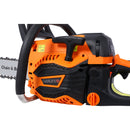 62Cc Gas Powered Chainsaw With 20" Oregon Chain & Bar 2 Cycle Petrol Handheld Cordless Design Epa Compliant - Orange