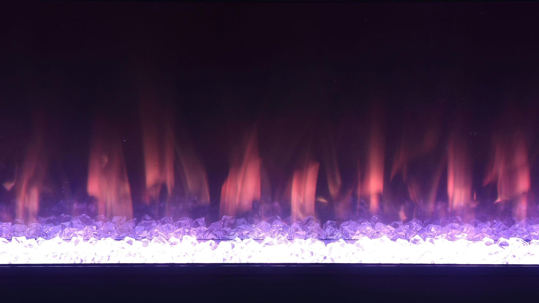 Vallerie 71-inch BT Speaker TV Stand Fireplace Console Black