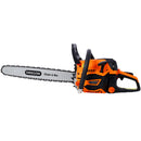 62Cc Gas Powered Chainsaw With 20" Oregon Chain & Bar 2 Cycle Petrol Handheld Cordless Design Epa Compliant - Orange