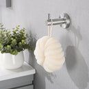 Bathroom Set 4 Pack With Towel Bar Racks, Toilet Paper Holder, Ring, Hook, Stainless Steel - Brushed Nickel