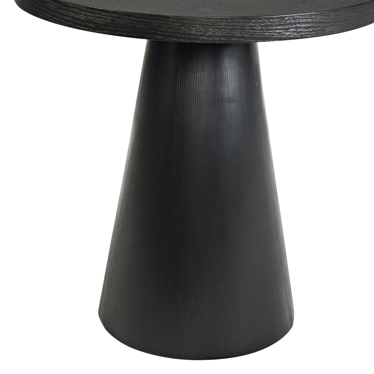 Portland End Table in Black by Elements International, view 13