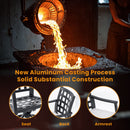 Modern Classic Outdoor Patio Dining Set, Rectangular Table & Dining Chairs, Rust Free, Weather Resistant