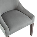 Jackson - Upholstered Dining Chair Elegant Design - Smoke / White