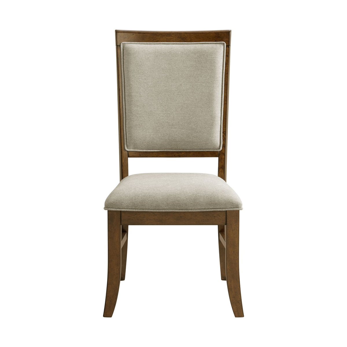 Phillipe Dining Side Chair With Fabric (Set of 2) in Cherry And Gray by Elements International, view 12
