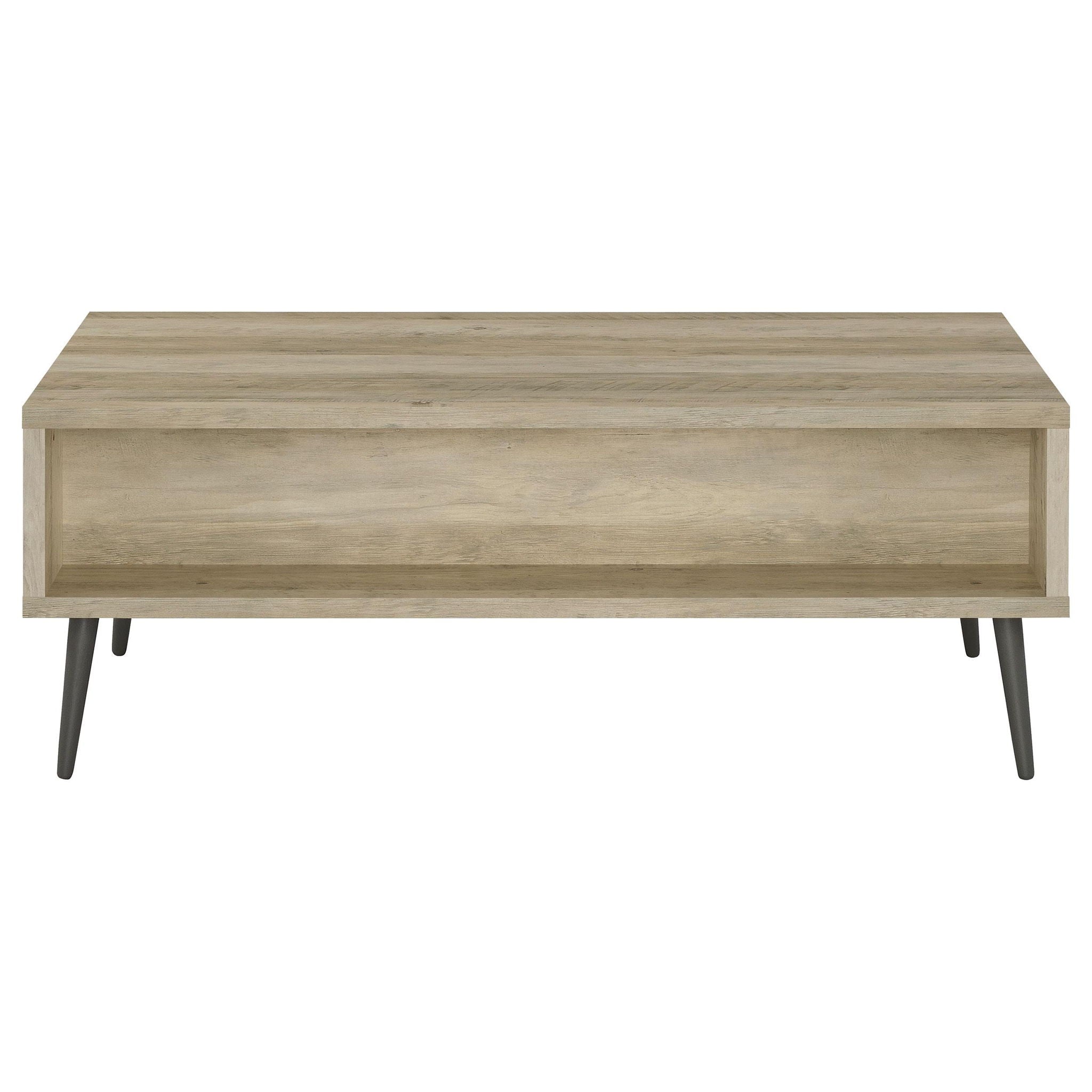 Welsh 1-drawer Engineered Wood Coffee Table Distressed Pine