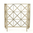 Margaret - 3 Panel Fireplace Screen Iron