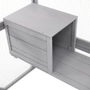 Outdoor Cat House, Diy Cat Enclosure Catio With Double Enter Doors