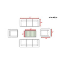 Stylish Sofa Seating Group With Cushions Perfect For Outdoor Gatherings