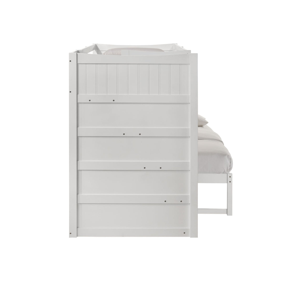 Sami Step Bunk With Left Headboard in Dark Brown by Elements International, view 46