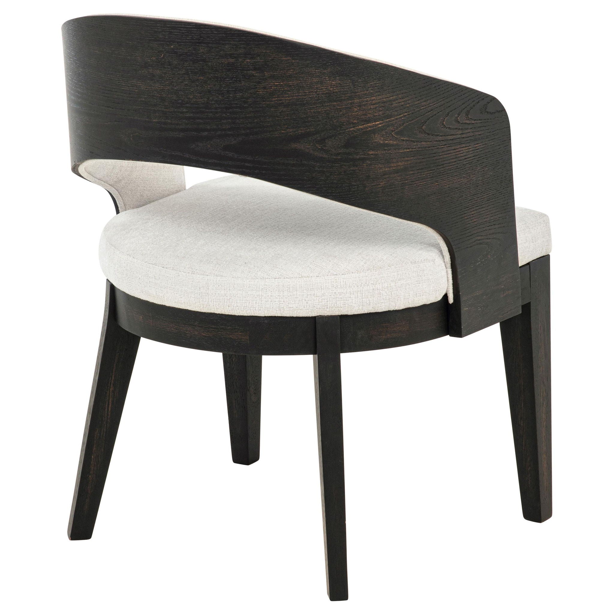 Leandro Upholstered Dining Arm Chair Cream (Set of 2) - Atlantic Fine Furniture Melbourne FL