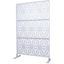 Outdoor & Indoor Metal Privacy Screen, Freestanding Decorative Panels
