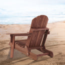 Oversize Outdoor Folding Adirondack Chair, Patio Chair For Garden