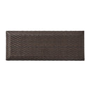 Santiago - Wicker Storage Bench - Brown Multi