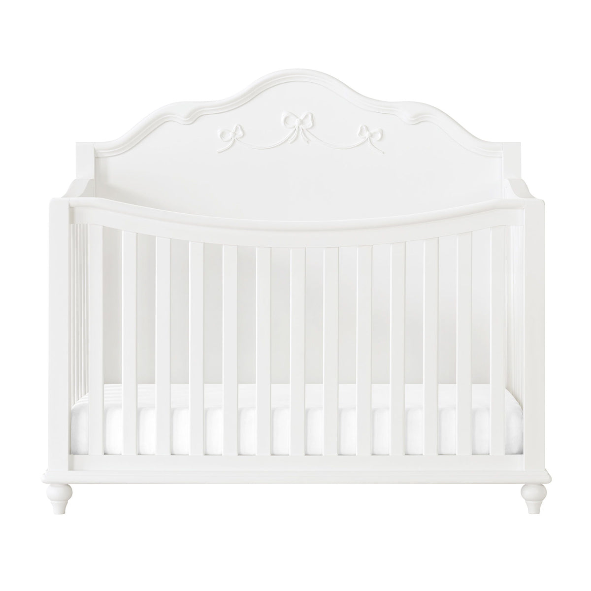 Alana Crib With Guardrails in White by Elements International, view 9