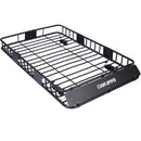 Motoring Rooftop Cargo Carrier Basket Steel, Universal Fit Roof Rack