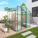 Polycarbonate Walk-In Greenhouse, Raised Base For Outdoor In All Season
