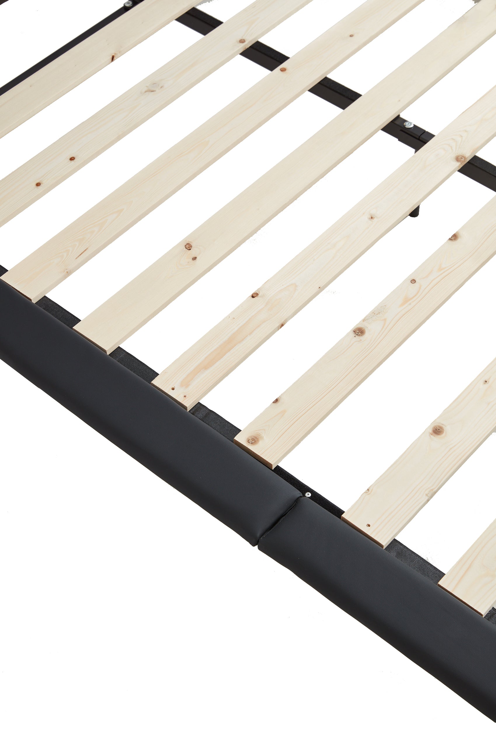 Queen Size Upholstered Platform Bed with Sensor Light and Ergonomic Design Backrests, Black - Atlantic Fine Furniture Melbourne FL