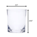 Oval Halo Acrylic Glasses (Set of 4)