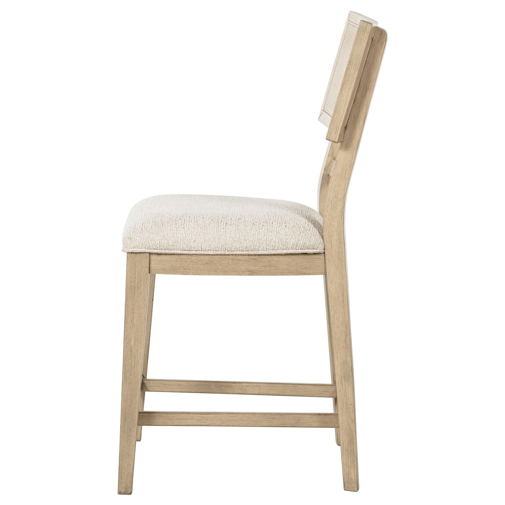 Kailani Rattan Cane Counter Side Chair Beige Oak (Set of 2) - Atlantic Fine Furniture Melbourne FL