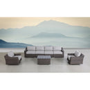 Stylish Sofa Seating Group With Cushions Perfect For Outdoor Gatherings
