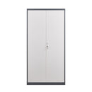 Large Capacity Wardrobe With Hanging Rod And Compartments