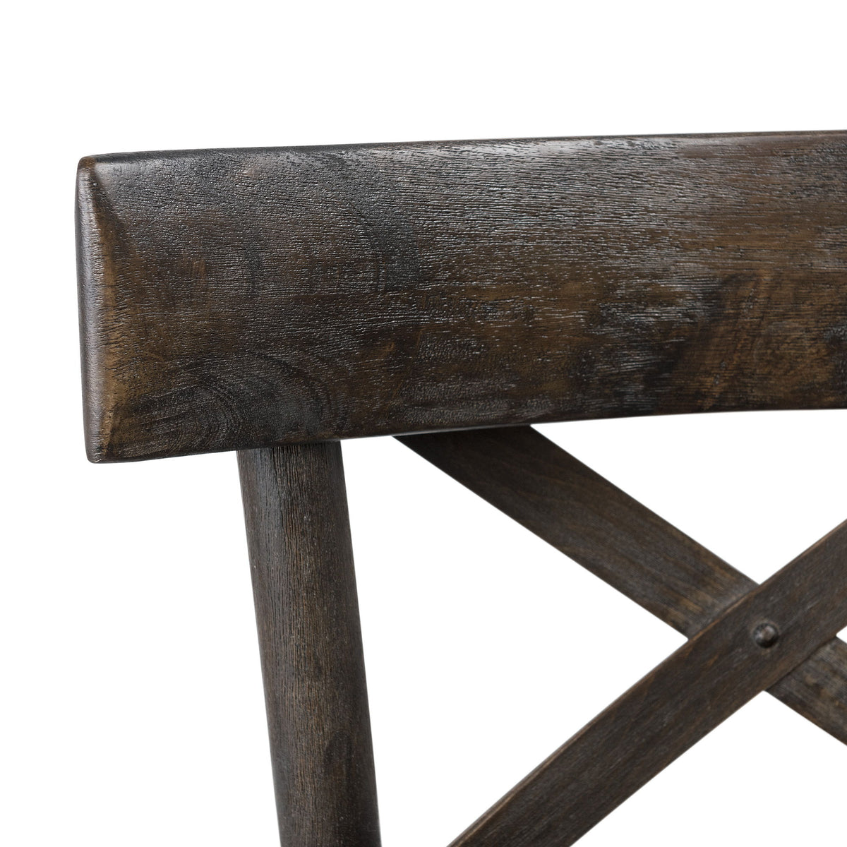 Coronado Stool in Dark Brown by Elements International, view 16