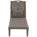 2 Piece Outdoor Chaise Lounges With Adjustable Backrest